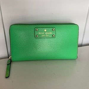 Large Continental kate spade wallet